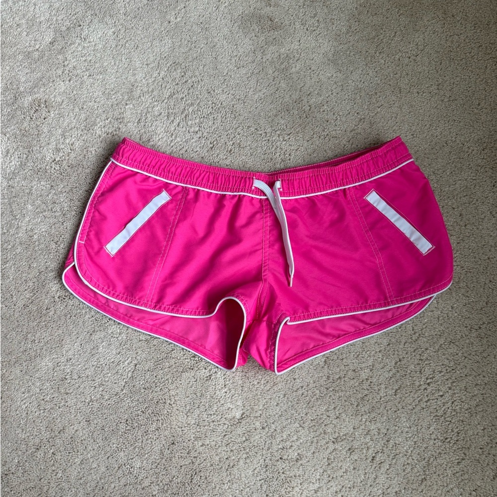 Hobie Pink Athletic Shorts Lightweight Breathable